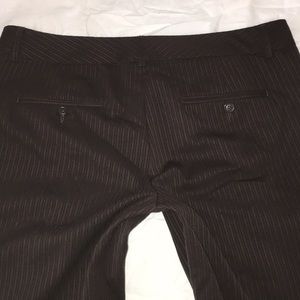 EXPRESS EDITOR CHOCOLATE BROWN EDITOR PANTS 12